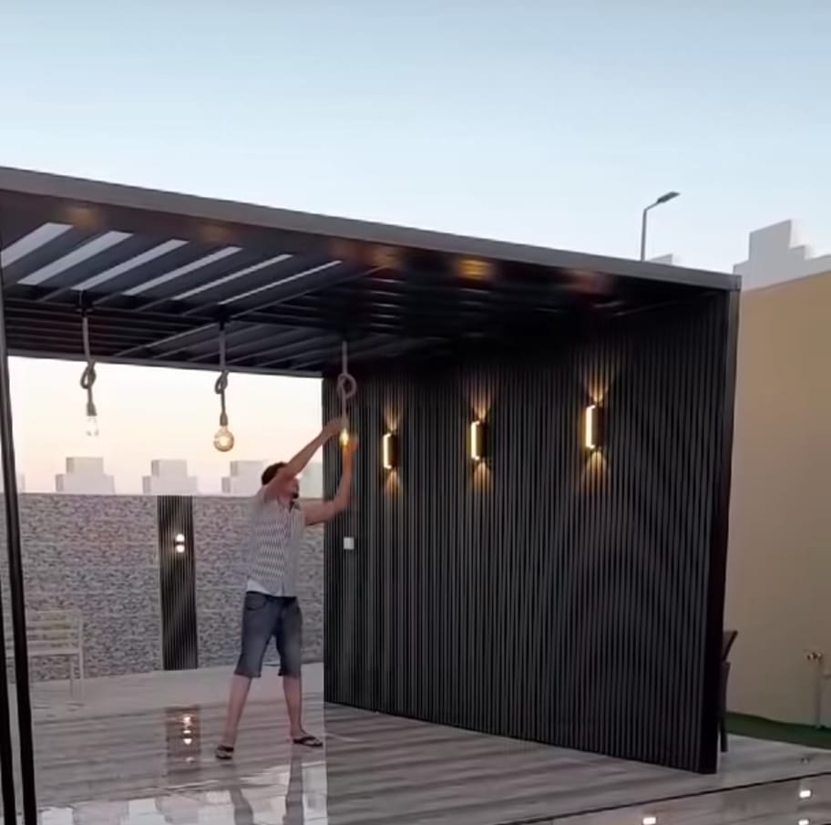 برجولات أنيقة وعصرية